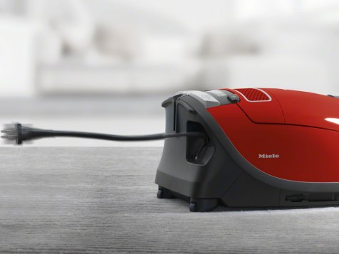 Comfort-Kabelaufwicklung mit Tipp-Funktion