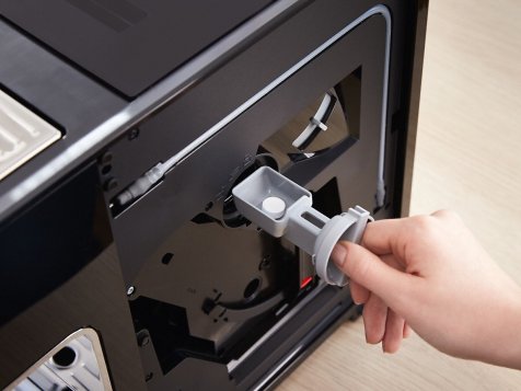 Automatische Spülfunktion und Reinigungsprogramme