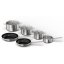 Siemens Pro Induction 6 teiliges Topfset HZ9SE060