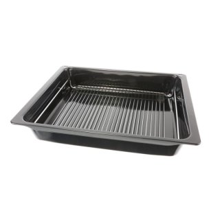 BSH 00577390 - Profi-Pfanne mit Rost ( 455 x 375 x 81 mm )