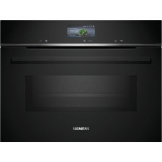 Siemens Einbau-Kompaktbackofen CM776GKB1 - mit Mikrowellenfunktion, 60 x 45 cm