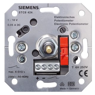 Siemens Geräteeinsatz DELTA, UP elektronisches Potentiometer für Schalter 5TC8424