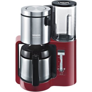 Siemens Kaffeeautomat TC86504 cranb red/sw