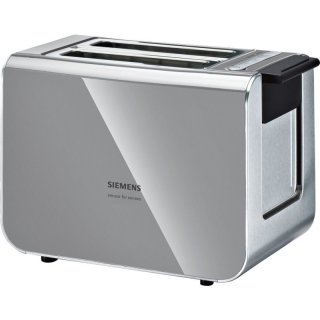 Siemens Kompakt Toaster TT86105 sensor for senses; grau/schwarz; urbangrey