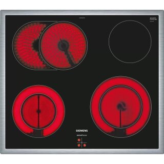 Siemens Elektro-Kochfeld EA645GH17M -  Schwarz, Herdgesteuert, 60 cm, extraKlasse