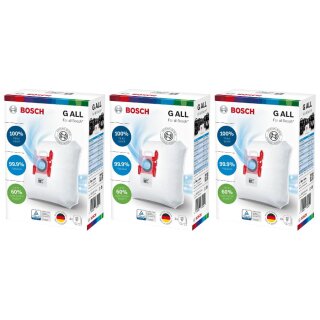 Bosch Staubsaugerbeutel BBZ41FGALL Power Protect Dustbag 3 Packungen