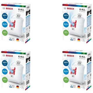Bosch Staubsaugerbeutel BBZ41FGALL Power Protect Dustbag 4 Packungen