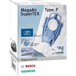 Bosch Austauschfilter MegaAir VS08/BSG BBZ41FP (VE4+1)