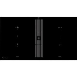 Küppersbusch Kochfeld KMI9850.0SR [ Induktion ] Schwarz, Rahmenlos, 90 cm, Muldenlüftung [ EEK: A ]