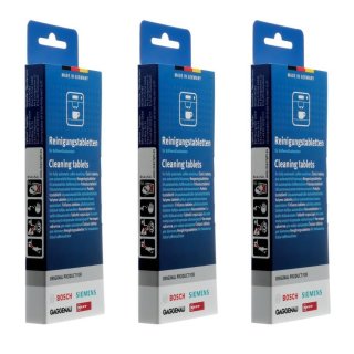 BSH Reinigungstabletten 00312504 - 3 Packungen