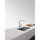 Franke Armatur Atlas Neo Zugauslauf Hochdruck Edelstahl