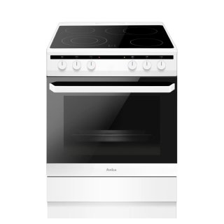 Amica Elektroherd SHC11642W ws [ EEK: A ] Weiß, Glaskeramik, 60cm