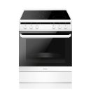 Amica Elektroherd SHC11642W ws [ EEK: A ] Weiß, Glaskeramik, 60cm