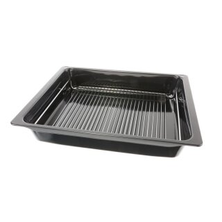 BSH 00577770 - Profi-Pfanne mit Rost ( 455 x 375 x 81 mm )