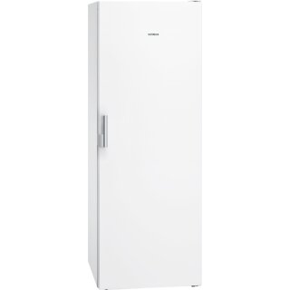 Siemens Gefrierschrank GS58NEWDV [ EEK: D ] Weiß, Freistehend, 191 x 70 cm, extraKlasse