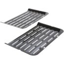 Bosch Grillblech, 2-teilig in schwarz HEZ625071