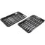 Bosch Grillblech, 2-teilig in schwarz HEZ625071