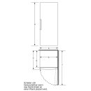 Bosch Gefrierschrank GSN58EWDV [ EEK: D ] Weiß, Freistehend, 191 x 70 cm, EXCLUSIV, SelectLine