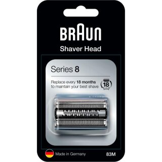 Braun Scherkopfkassette Kombipack 83M - matt