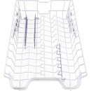 BSH Geschirrkorb oben 00773404 - Oberkorb