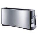 Cloer Langschlitz-Toaster 3810 - 2 Scheiben, edelstahl