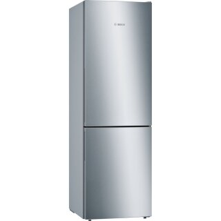 Bosch Kühl-Gefrier-Kombination KGE36AICA [ EEK: C ] Edelstahl (mit Antifingerprint), Freistehend, 186 x 60 cm