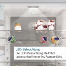 Bosch Side-by-Side KFN96APEA [ EEK: E ] Edelstahl (mit Antifingerprint), 183 x 91 cm