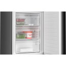 Bosch Kühl-Gefrier-Kombination KGN39EXCF [ EEK: C ] Edelstahl schwarz, Freistehend, 203 x 60 cm, EXCLUSIV, SelectLine