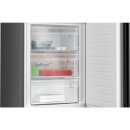 Siemens Kühl-Gefrier-Kombination KG39NEXBF [ EEK: B ] blackSteel, Freistehend, 203 x 60 cm, extraKlasse, topTeam