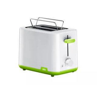 Braun Toaster HT1010GR - Weiß/Grün