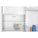 Constructa energy Einbau-Kühlschrank CK222EFE0 [ EEK: E ] mit Gefrierfach, 88 x 56 cm, Flachscharnier