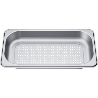 Siemens Dampfbehälter, gelocht, 40 X 325 X 176 MM, edelstahl, HZ36D613G