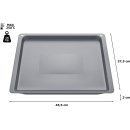 BSH Backblech 17004291 - 455 x 374 x 30 mm, antihaftbeschichtet