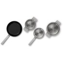 Siemens Pro Induction 4 teiliges Topfset HZ9SE040