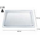 Bosch Glaspfanne HEZ636000 - 455 x 364 x 30 mm
