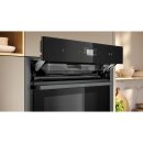 NEFF Einbau-Backofen-Set BLE5430FSB ( B54FS33G0K + Z1608DX0 ) [ EEK: A+ ] Graphite-Grey, excellent