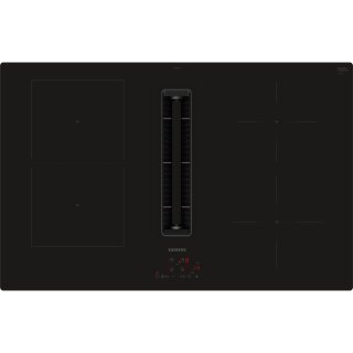 Siemens Kochfeld mit Dunstabzug ED811BS16E [ EEK: B ] Induktion, 80 cm