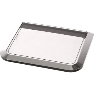 BSH Deckel 12041833 - Bohnenbehälter-Abdeckung, transparent, chrome - right