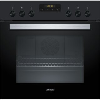 Constructa energy Einbau-Herd CH6M60060 [ EEK: A ] 60 x 60 cm, Schwarz