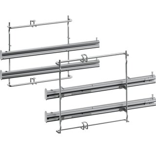 BSH Vollauszug 2-fach 17002725 - nicht für pyrolyse, Max. 15 kg