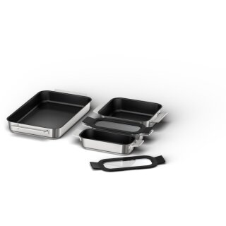 Bosch Pro Induction Flex Pfannen Set 4-teilig HEZ9FF040
