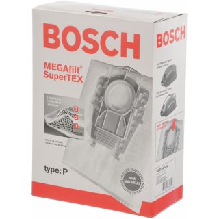 Bosch Staubsaugerbeutel BBZ52AFP2U ( 5 Filterbeutel mit Verschluss 1 Micro-Hygienefilter )