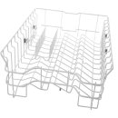 BSH Geschirrkorb oben 00777363 - Oberkorb