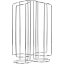 Bosch 00574954 - Kaffeezubehör Tassimo T Disc Spender für 32 Discs, 2 x 16