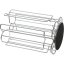 Bosch 00574959 - Kaffeezubehör, Tassimo T Disc Spender für 52 Discs, 4 x 13, drehbar
