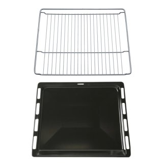 BSH Set - Backblech 17008354 & Grillrost 00574876 (465 x 375 mm)